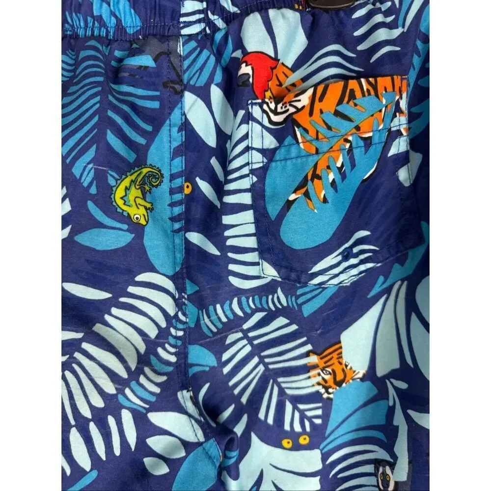 Lands End Boys Swim Trunks Size M 10-12
